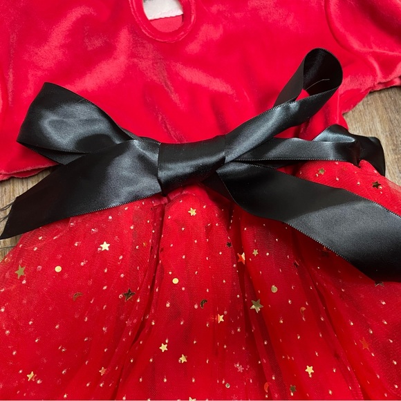 🎄Red Miss Claus Christmas Toddler Dress - Picture 8 of 11